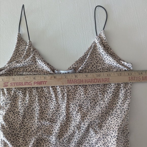 Gaze size XS cropped cheetah print top - Picture 4 of 7